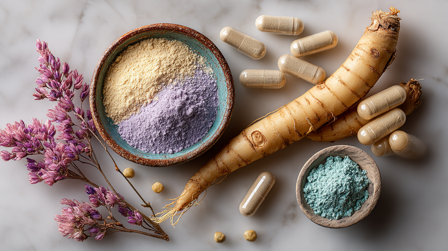 Ingrediente naturale pentru VitaMax - plante medicinale și extracte premium